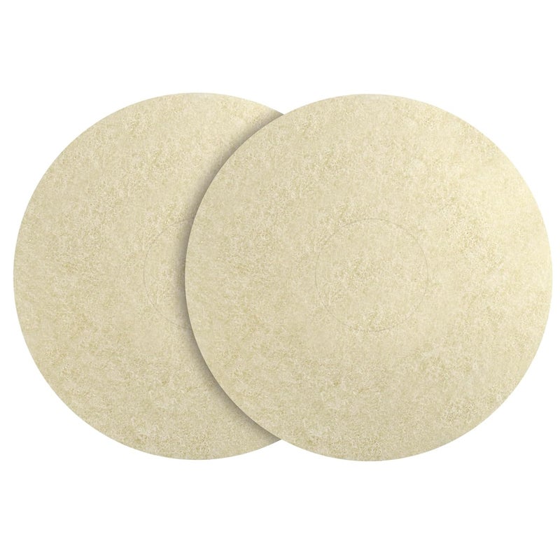 Qwtqwt 12" Scrubbing Disc for Oreck ORB550MC Orbiter Floor Machine,2 PCS Floor Buffer Pad Fits for Tile and Vinyl,Polishing Pads for ORB550MC Oreck Commercial Orbiter Hard Floor Cleaner Machine - Image 1